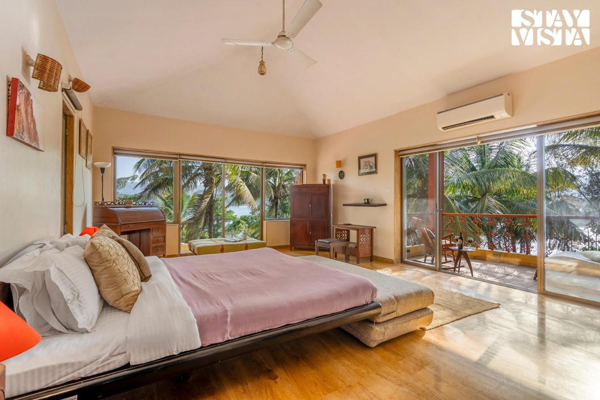 Stayvista At Three Shores With Lake View & Alfresco Dining Khamshet Bagian luar foto